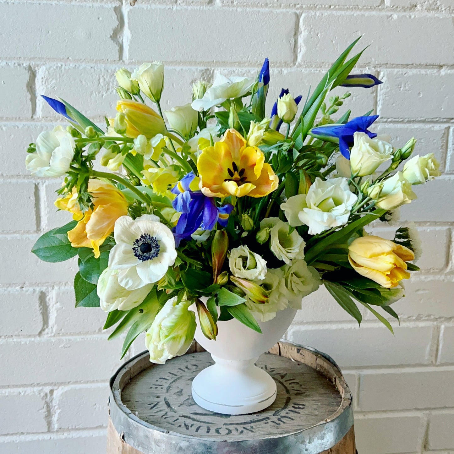 Sympathy Flowers - Classic Potted Arrangement