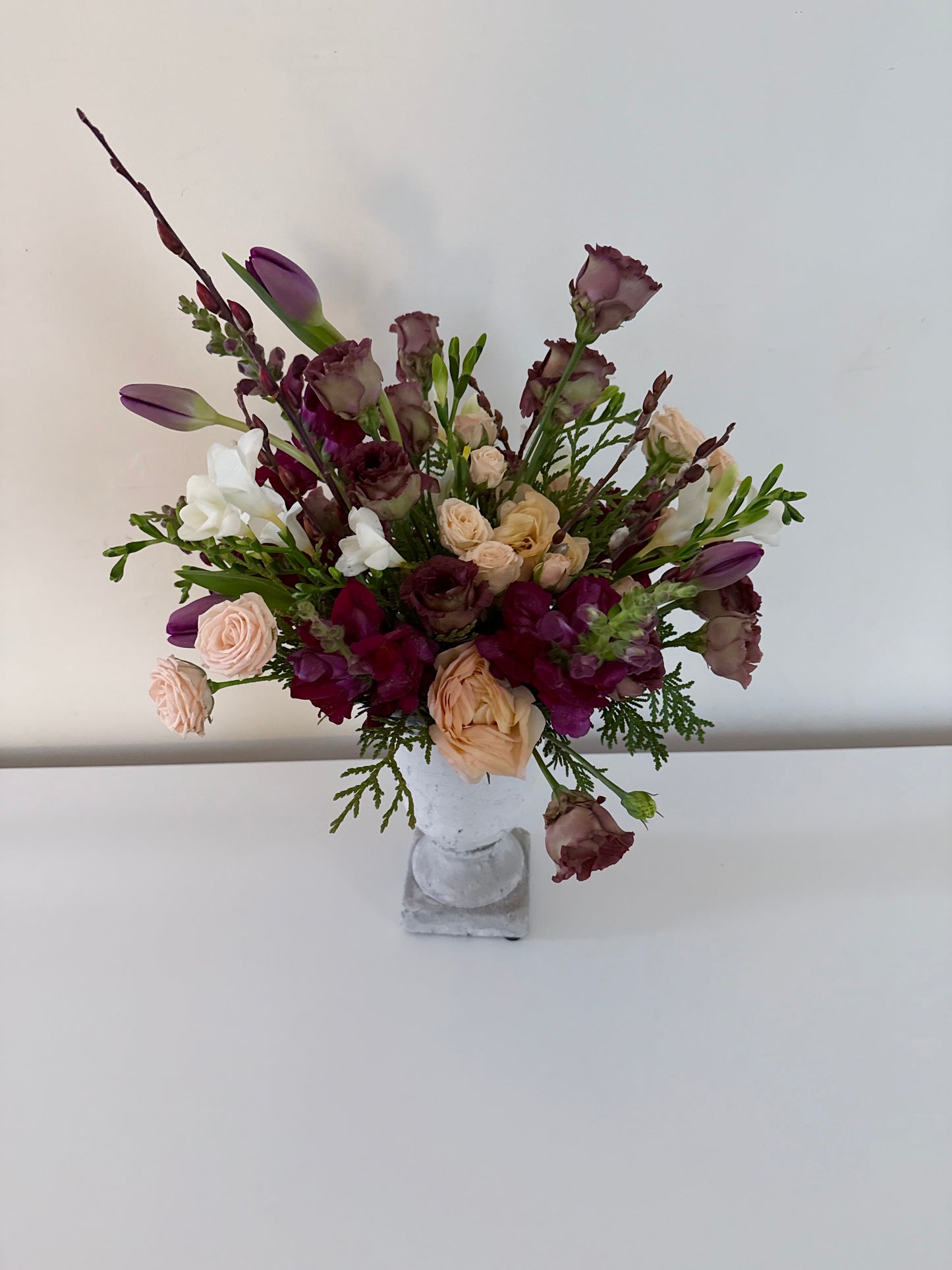 Sympathy Flowers - Classic Potted Arrangement