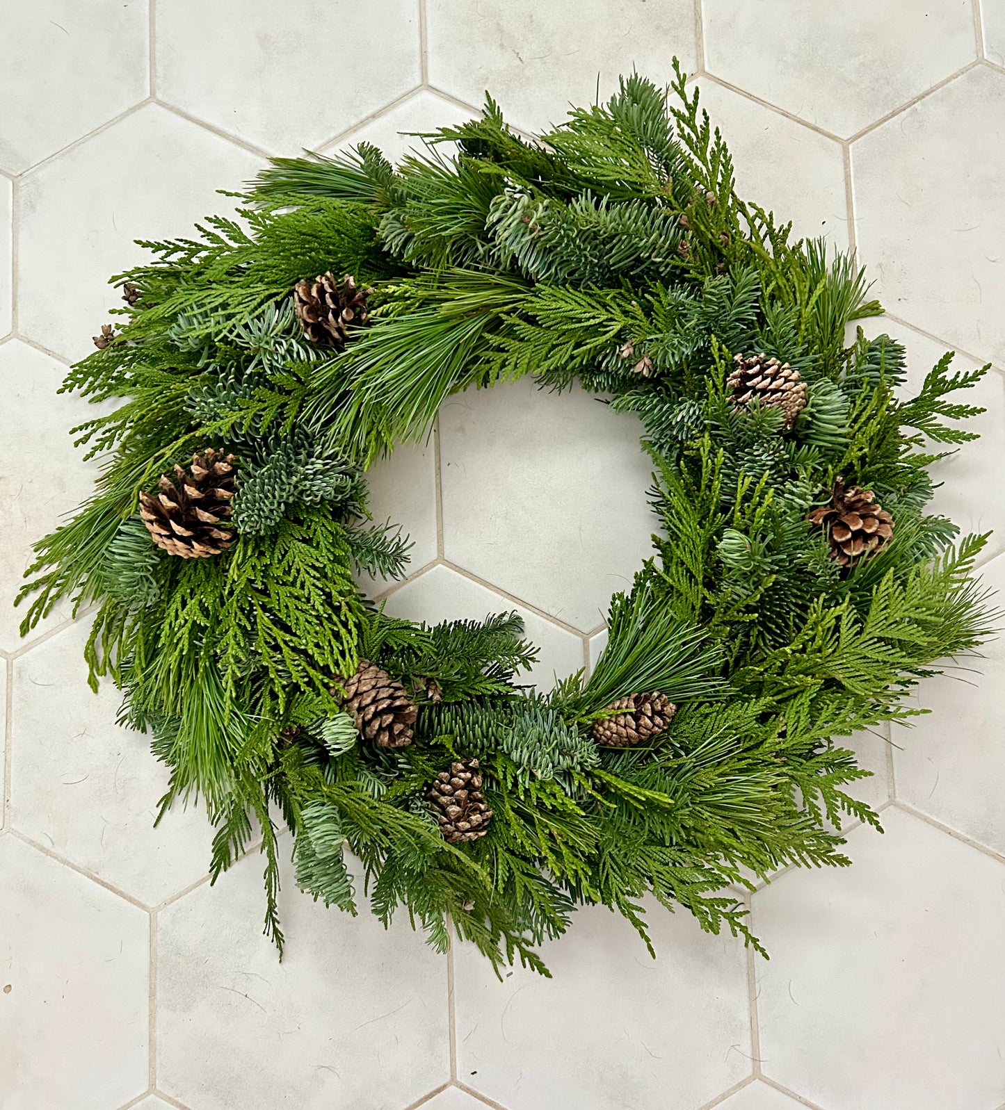 Natural Evergreen Wreath